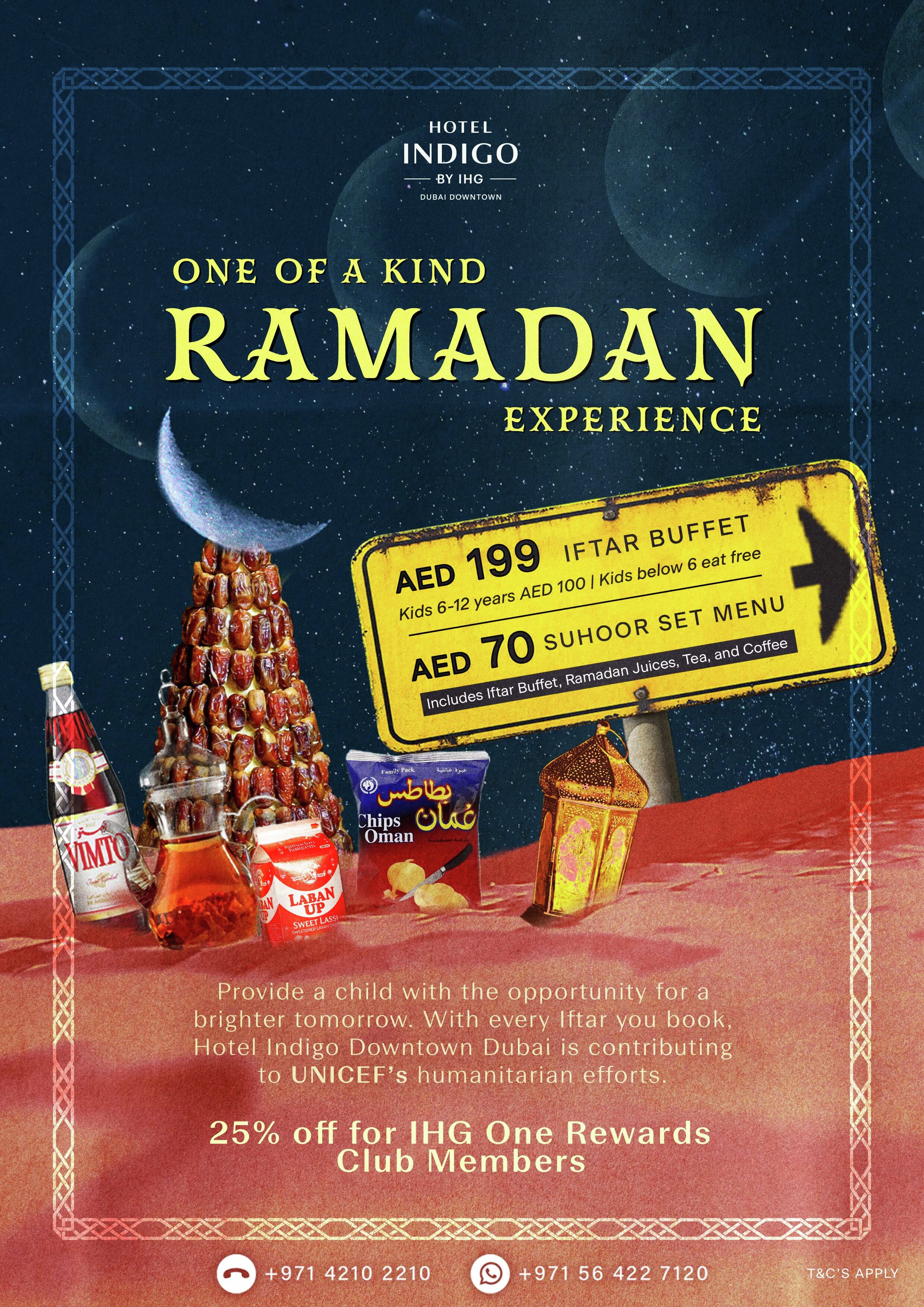 A ONE OF A KIND RAMADAN IFTAR EXPERIENCE