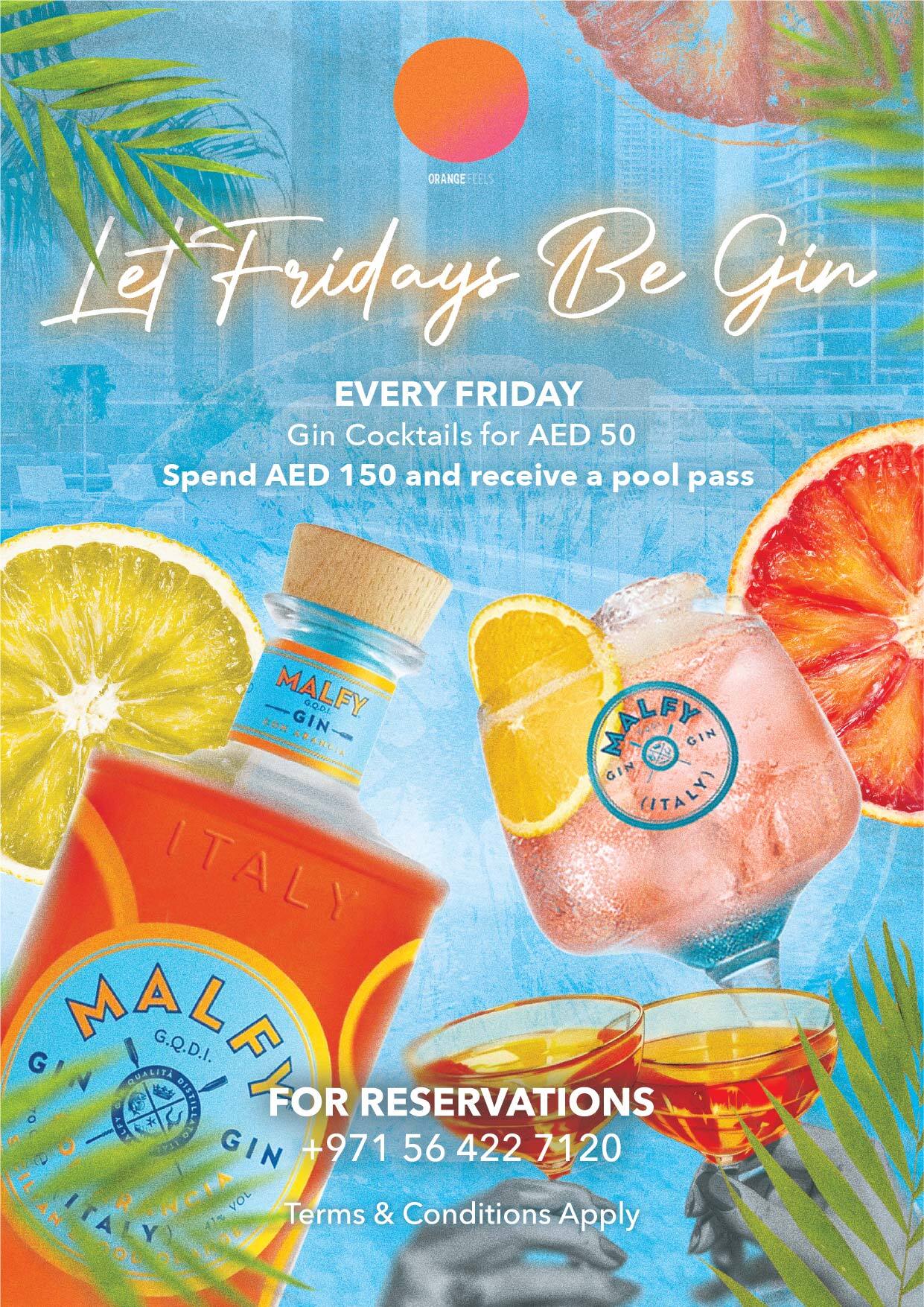 LET FRIDAYS BE GIN